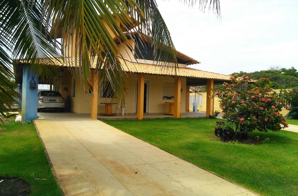 Itaporanga d'Ajuda House | Casa de praia condomínio fechado, frente para o mar