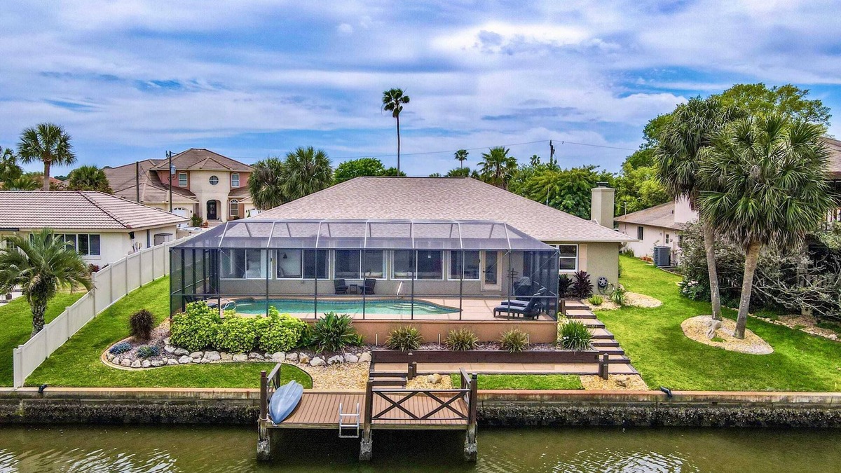 Palm Harbor House | Casa Delfin: Canal-Front Oasis in Palm Coast