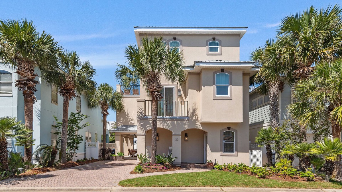 Emerald Waters Village House | Casa Delle Libellule - A Piece of Italy in Miramar Beach - Newly Renovated