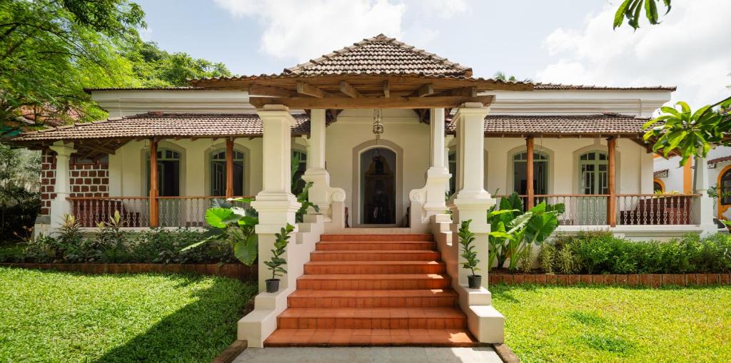 Divar Island Villa | Casa Desa Monteiro 4BHK Stand Alone Villa In Diwar Island with Complementary Breakfast & Private Pool, Garden, Fully Equipped Kitchen