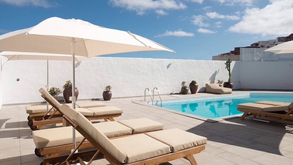 Telde Apartment | Casa Edem II with private terrace and sea view
