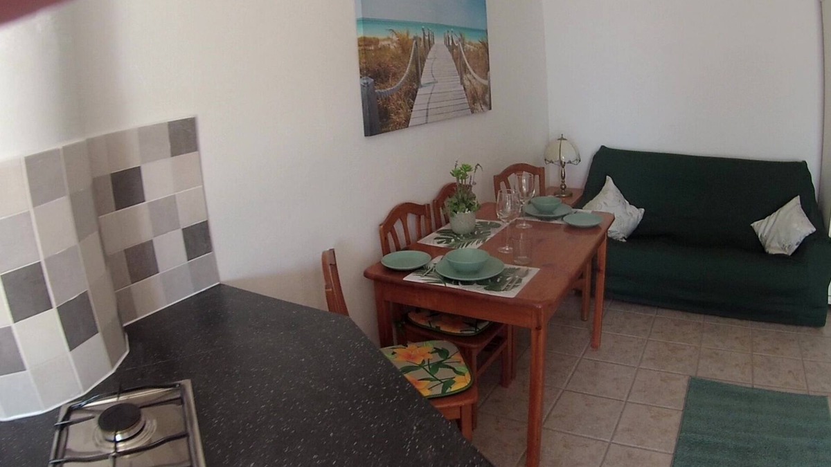 Macher Apartment | CASA EDEN Apartment with mountain views 2 bedrooms and 1 bathroom kitchen area