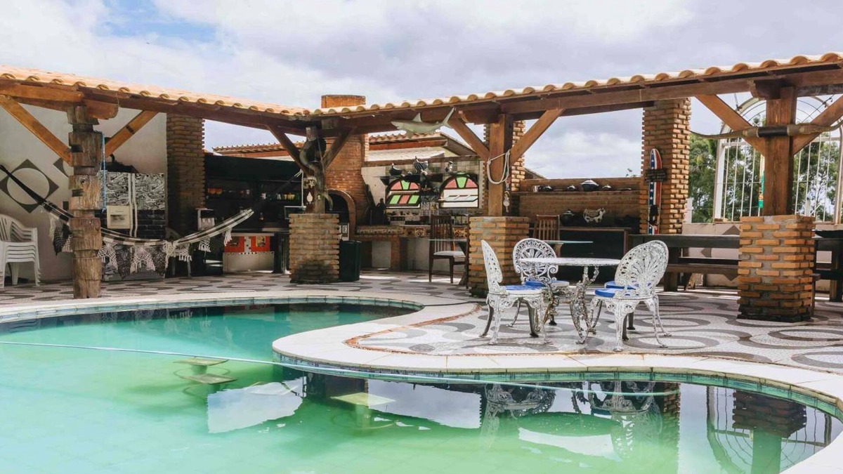 Maria Auxiliadora House | Casa em Gravata com Piscina e Lareira