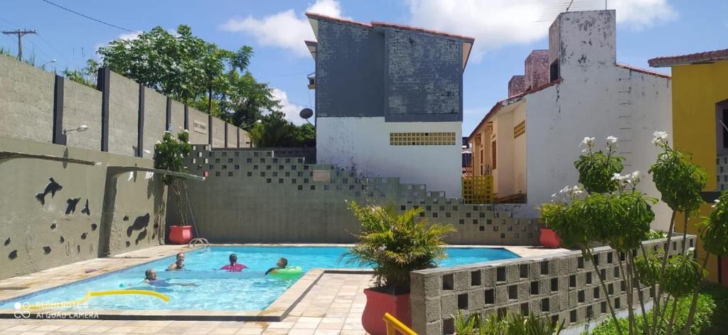 Pilar House | Casa FORTE 3qts 200m praia ar pisc estac até 12 pessoas portaria 24H