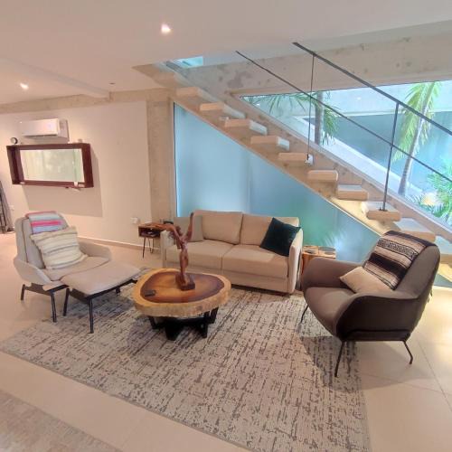 Puerto Morelos House | Casa Joya - Luxury 3 Bed 4 Bath Home with View - Puntarena