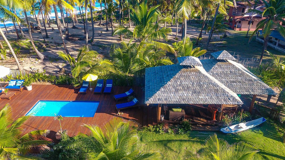 Barra Grande House | Casa Linda, sea front of Taipus de Fora beach, Marau