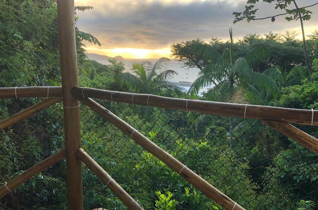 Trindade House | Casa Mar e Montanha 2, deck com vista para o mar