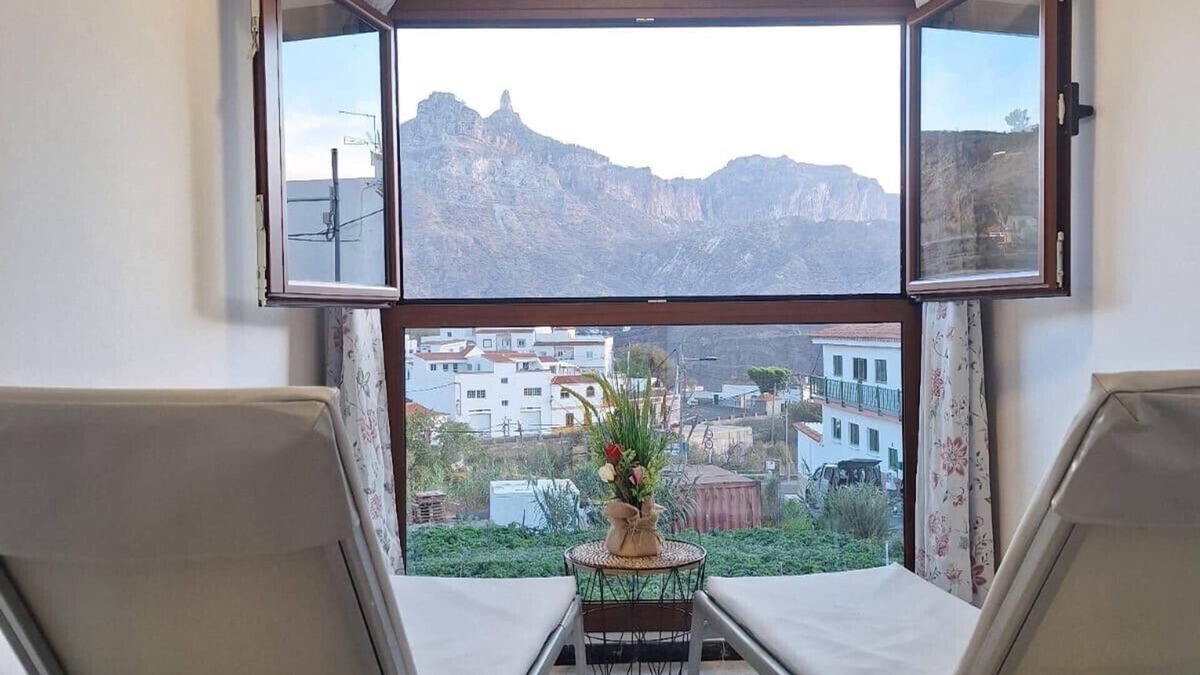 Tejeda House | Casa Maruca with Roque Nublo view