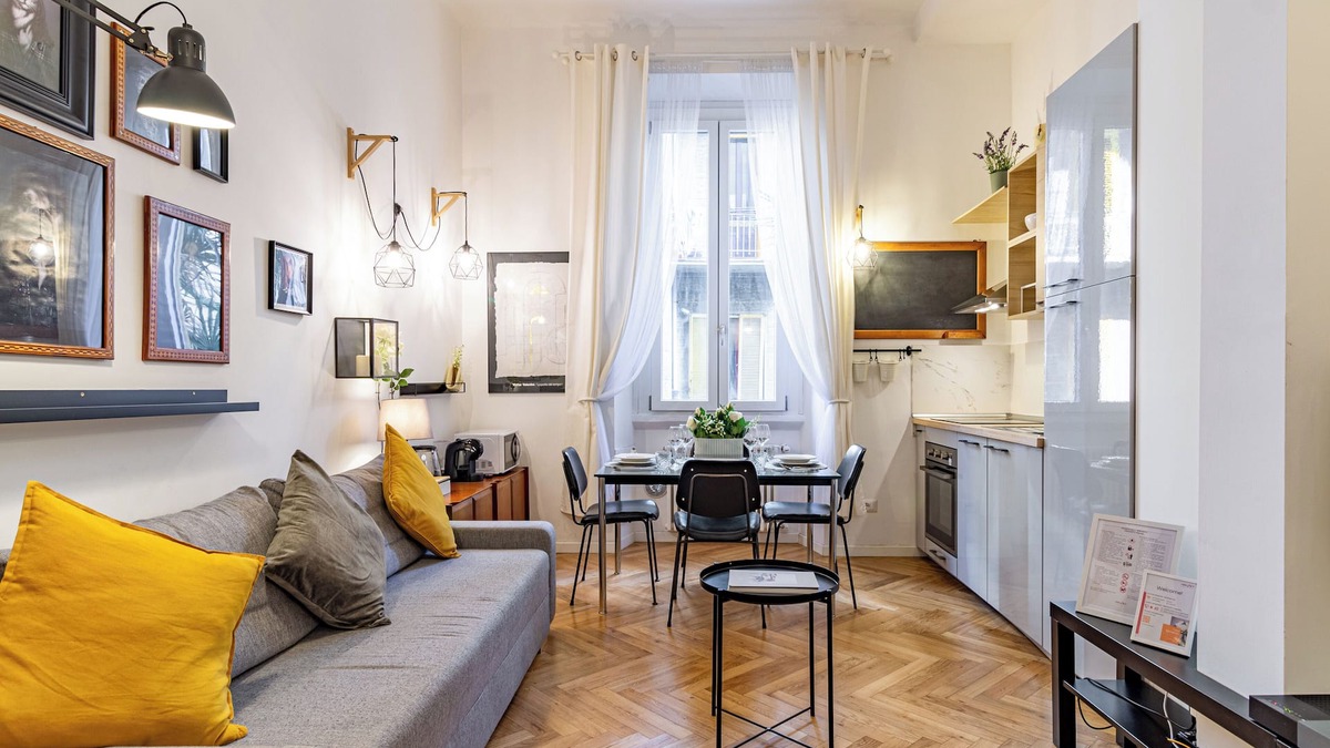 Zona Farini Apartment | Casa Menabrea - One Bedroom Apartment, Sleeps 4