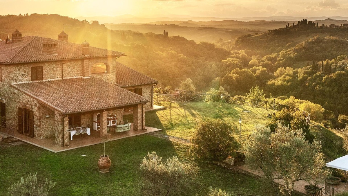 Castelmuzio Villa | Casa Ora d’Oro - PANORAMIC VIEWS/POOL/PRIVATE GARDEN