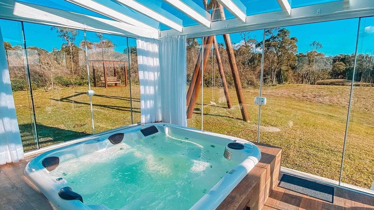 Rancho Queimado Cabin | Casa Paraíso do Sol - Rancho Queimado