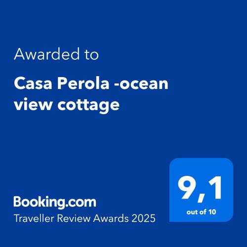 Carvoeiro Villa | Casa Perola -ocean view cottage