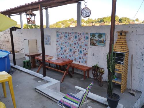 Saubara House | Casa praia cabuçu - azul com piscina