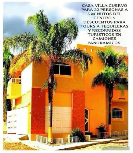 Tequila House | Casa VILLA CUERVO PARA 21 PERSONAS