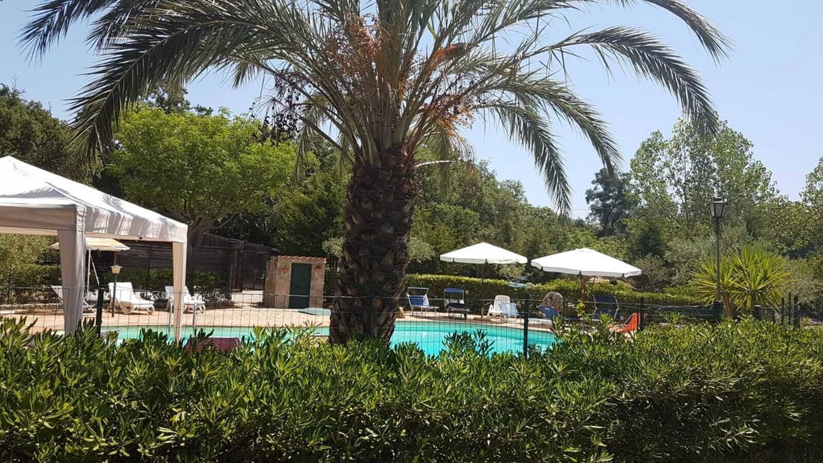 Pollina Villa | Casale Paradiso Art and Sea. Semi-detached stone villa with swimming pool-sea view
