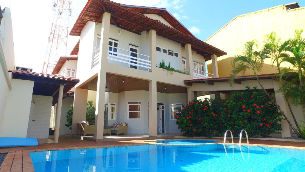 Barra de Sao Miguel House | Casarão Com 3 suítes, 2 quartos, Piscina, Praia Perto