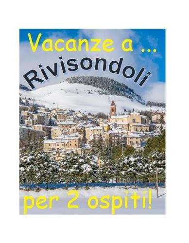 Rivisondoli Apartment | Casetta Carlicù a Rivisondoli per 2 ospiti