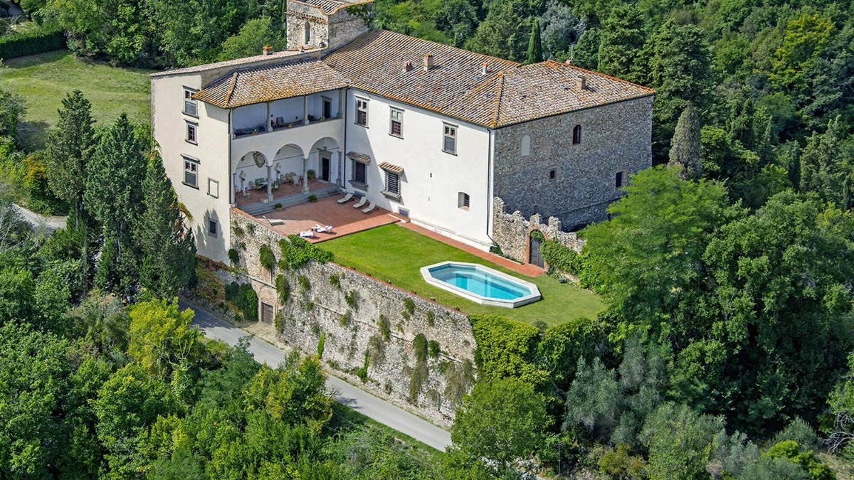 San Casciano in Val di Pesa House | Castello Lorenzo, Heart of Tuscany, Renaissance Villa with Pool