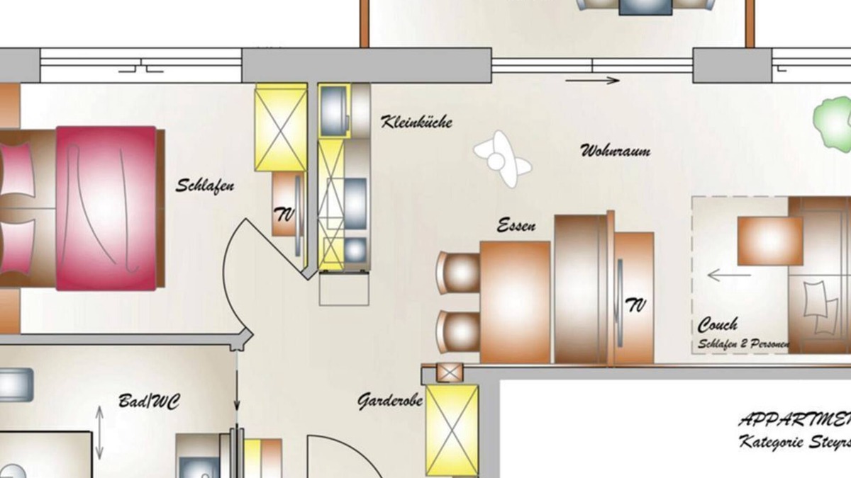 Hinterstoder Apartment | Category Apartment Steyersberg 45 m² - Apartment house Madlen