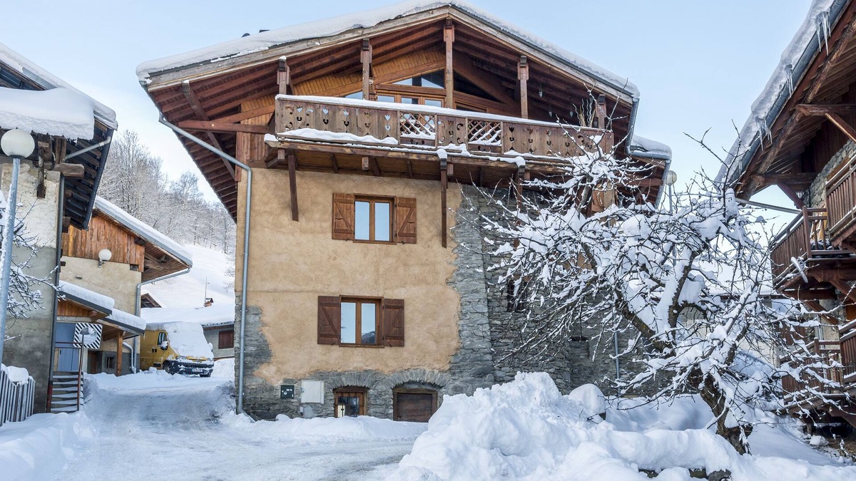 La Plagne-Tarentaise Ski Chalet | Catered Ski Chalet: 270 year old Farmhouse With Stunning Mountain Views