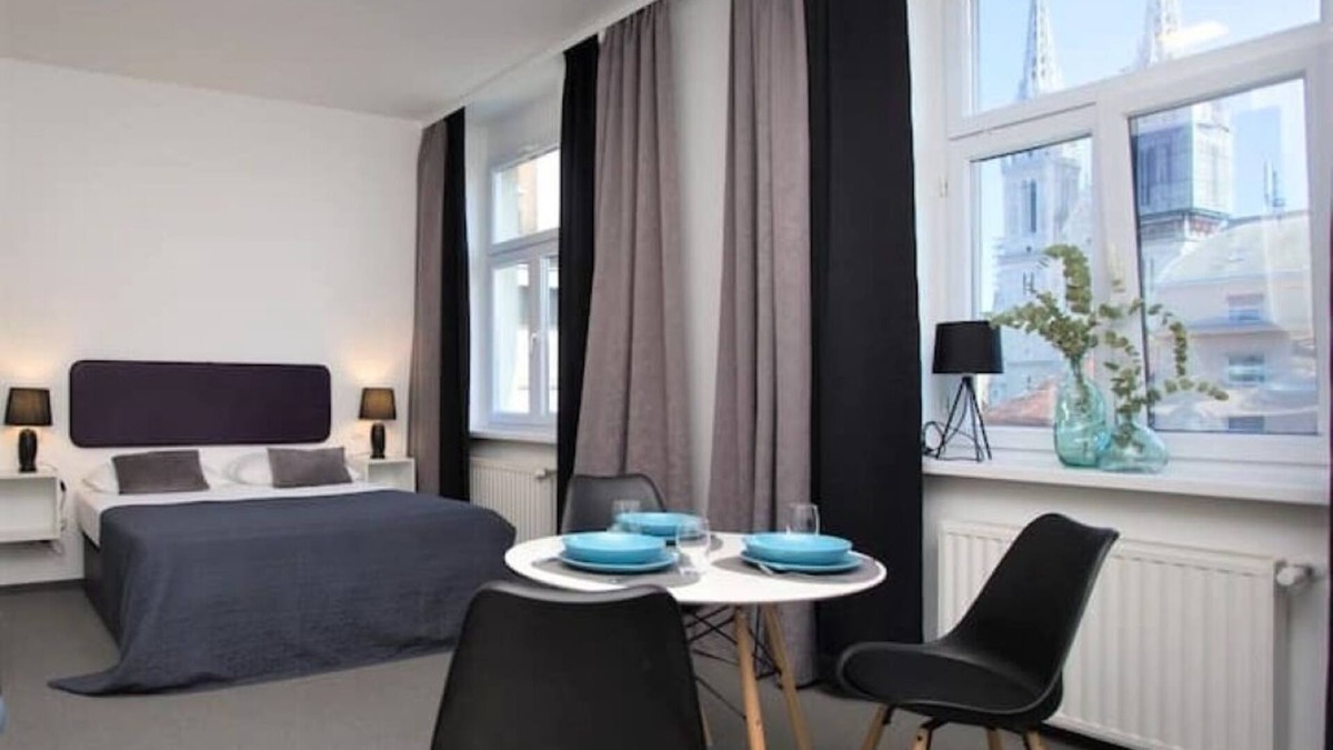 Donji Grad Apartment | Cathedral View Dolac1 Studio S1 Zagreb Center
