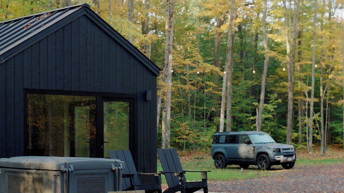 Jefferson Apartment | Catskill Modern Tiny Escape Hot Tub Sauna Outdoor Theatre