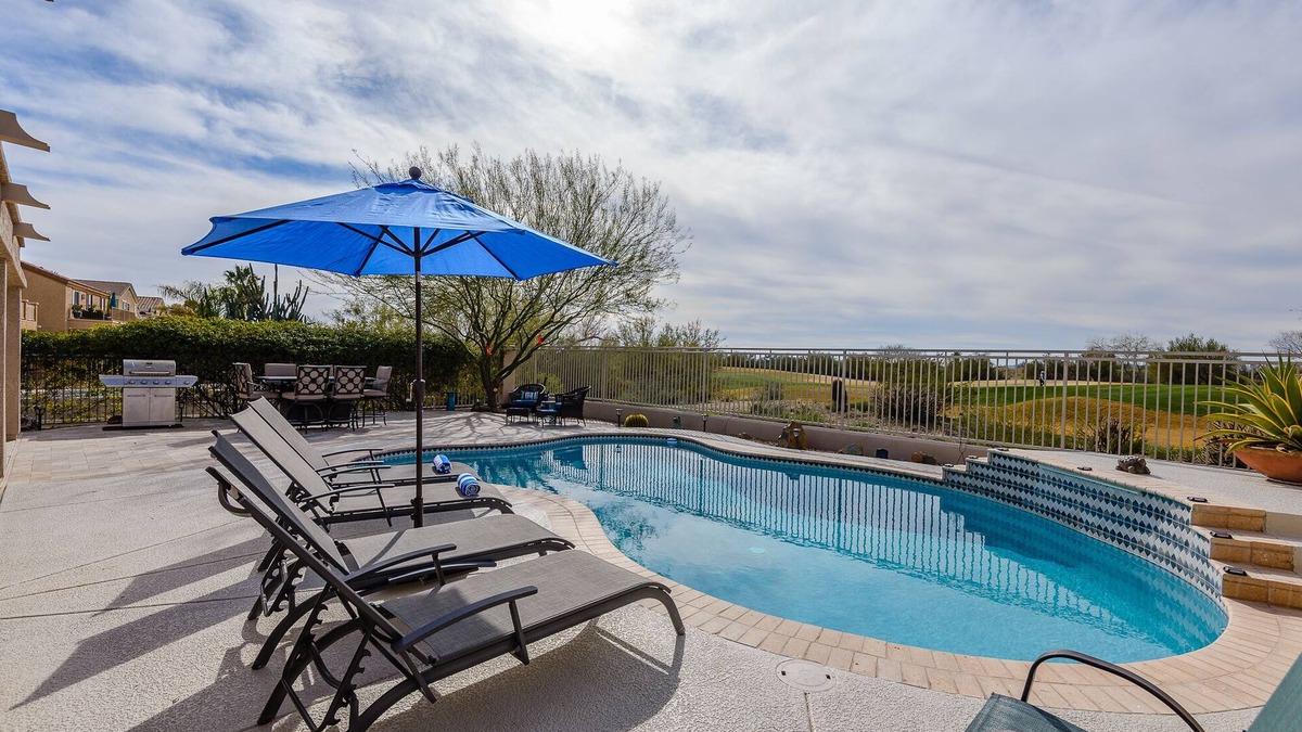 Desert View Village House | Cave Creek Beauty with Sunset and Golf Course Views!