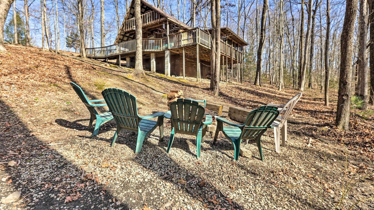 Wellington Cabin | Cave Run Lake Vacation Rental: 3 Mi Away!