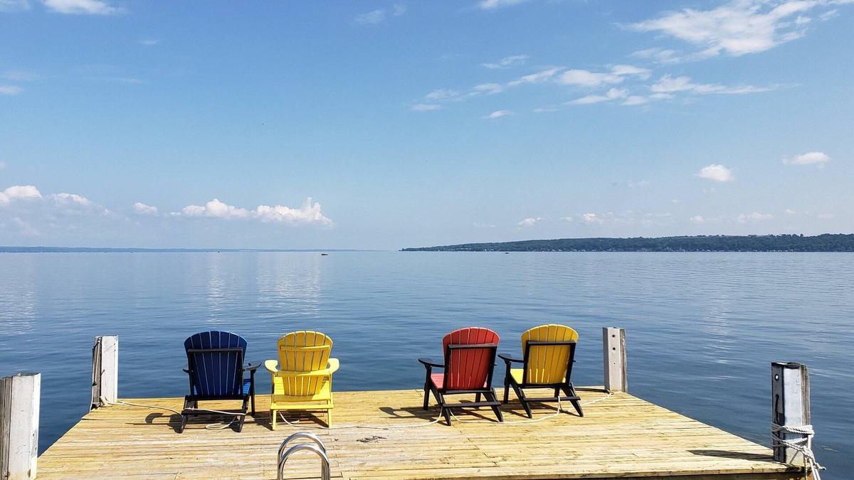 Sheldrake House | Cayuga Lake Renovated Quiet Home on Waterfront Property in Sheldrake