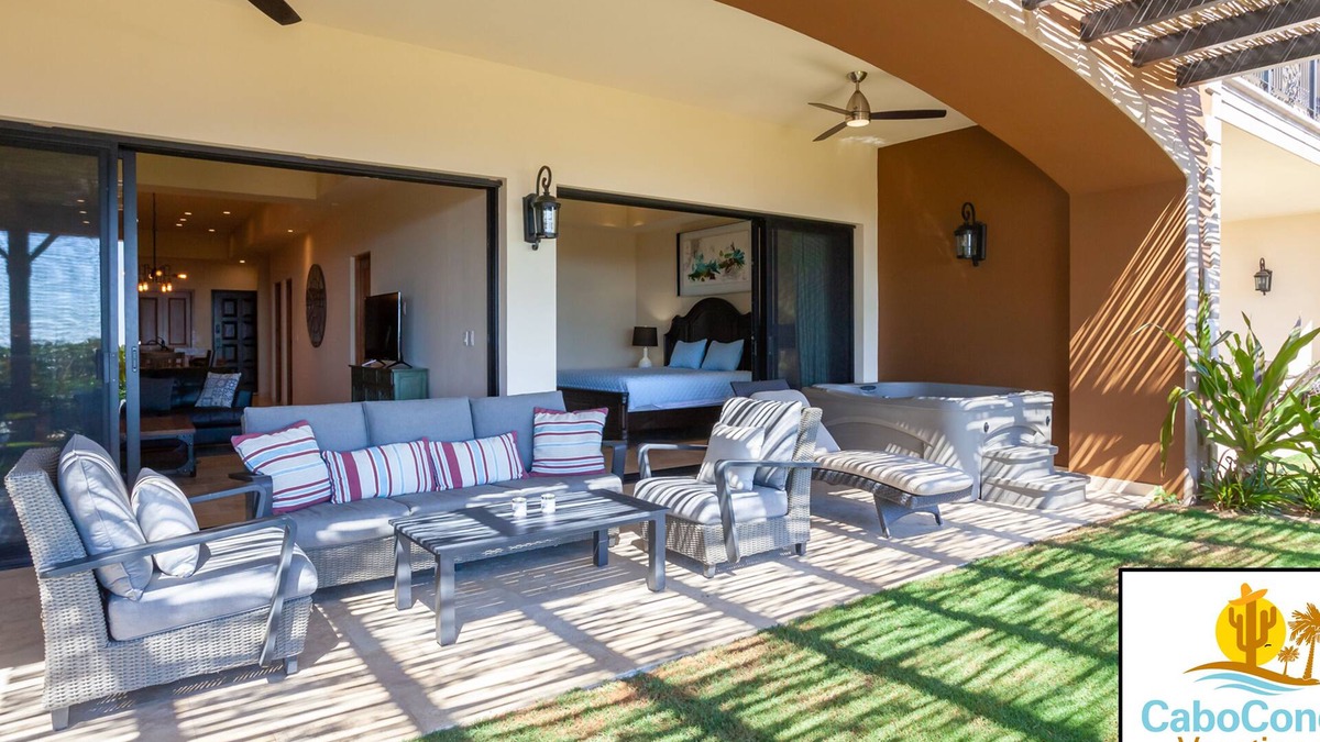 Los Cabos Condo | CCV Quivira-Luxury 2BR Ground Floor Penthouse Condo w/Large Terrace.