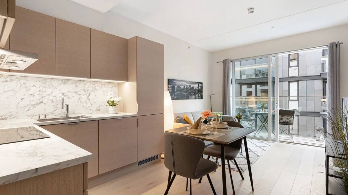 Bjørvika Apartment | Central apartment with private balcony in Oslo