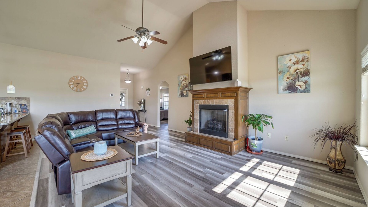 Bentonville House | Central Bentonville Home with Fenced Yard!