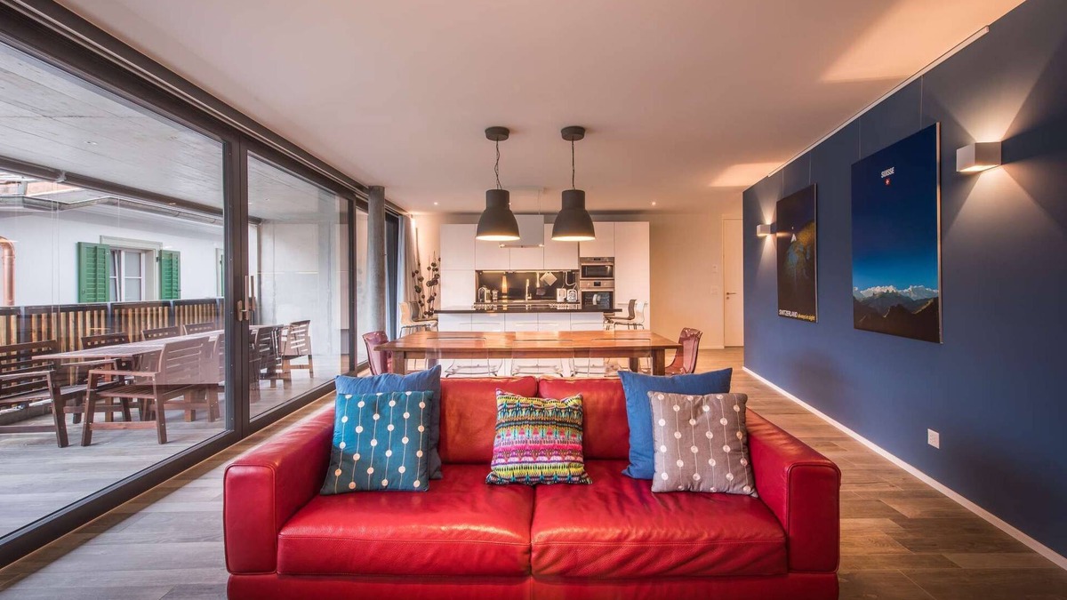 Central Interlaken Apartment | Central luxury apartment with stunning views, lift access and wellness area