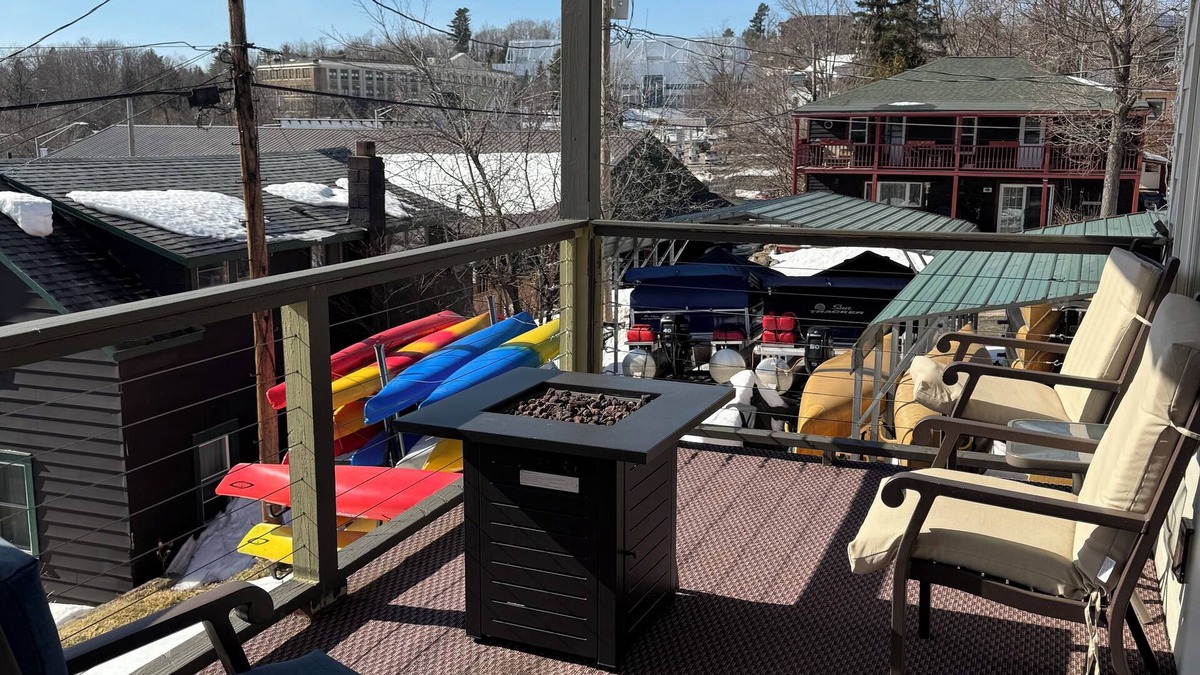Lake Placid Apartment | Central Lake Placid Mountain Views