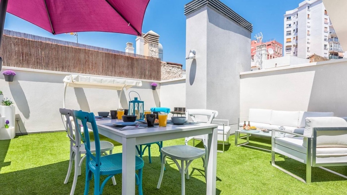 La Merced Apartment | Central New Penthouse private terrace. Pool AC 1BR