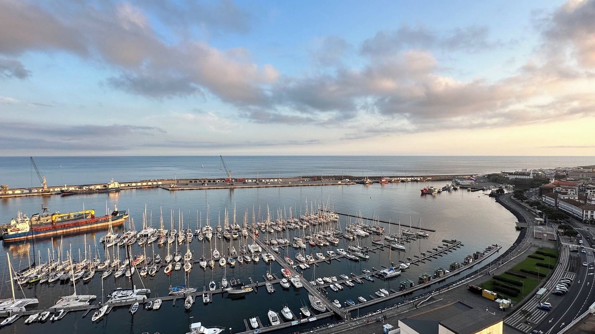 Ponta Delgada Apartment | Central Ponta Delgada - Ocean and Sunset views from tallest building on island