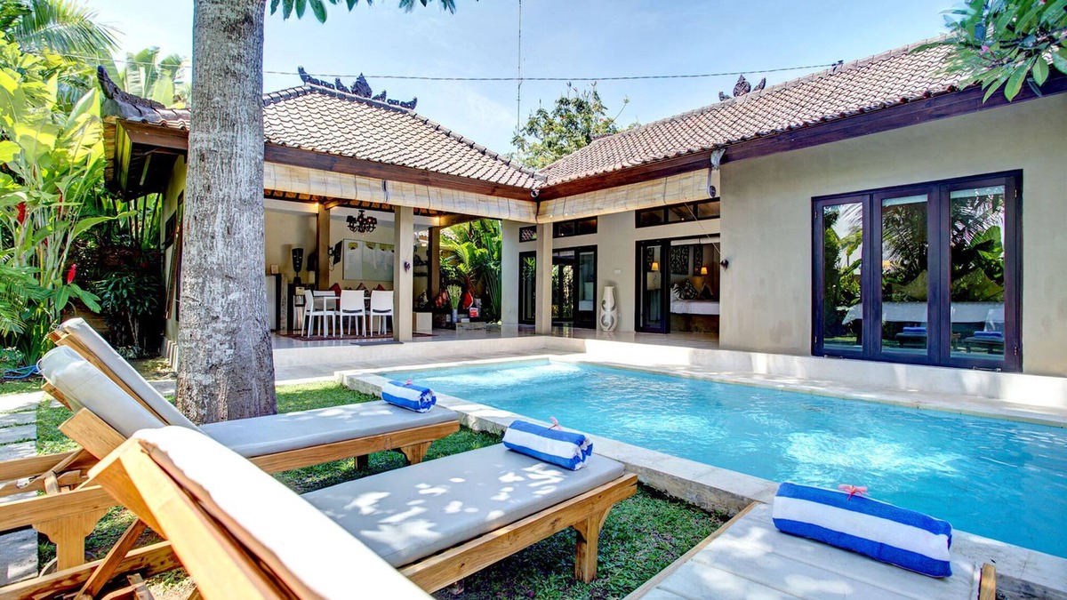 Sunset Road Villa | Central Seminyak, Peaceful contemporary 3 bedroom Villa