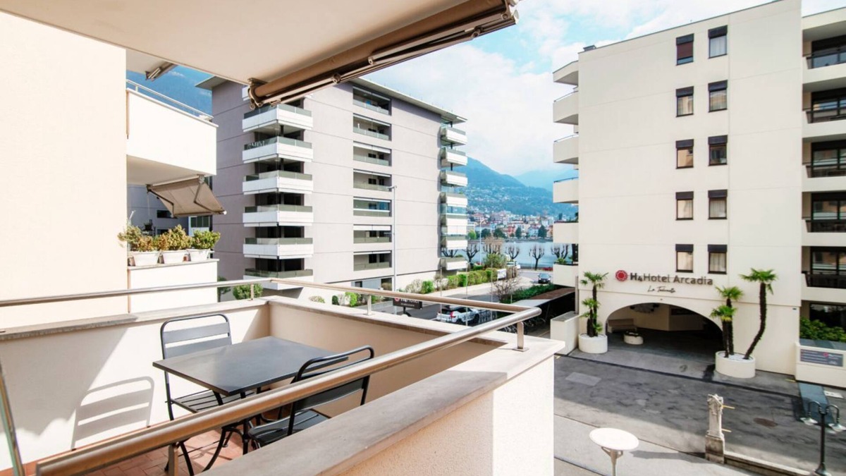 Locarno Apartment | Central two-room apartment with balcony (LOCARNO CITY 2)
