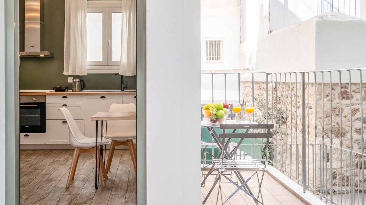 Moschato-Tavros Apartment | Central5 1BD Apt Garden Next to the Metro B2