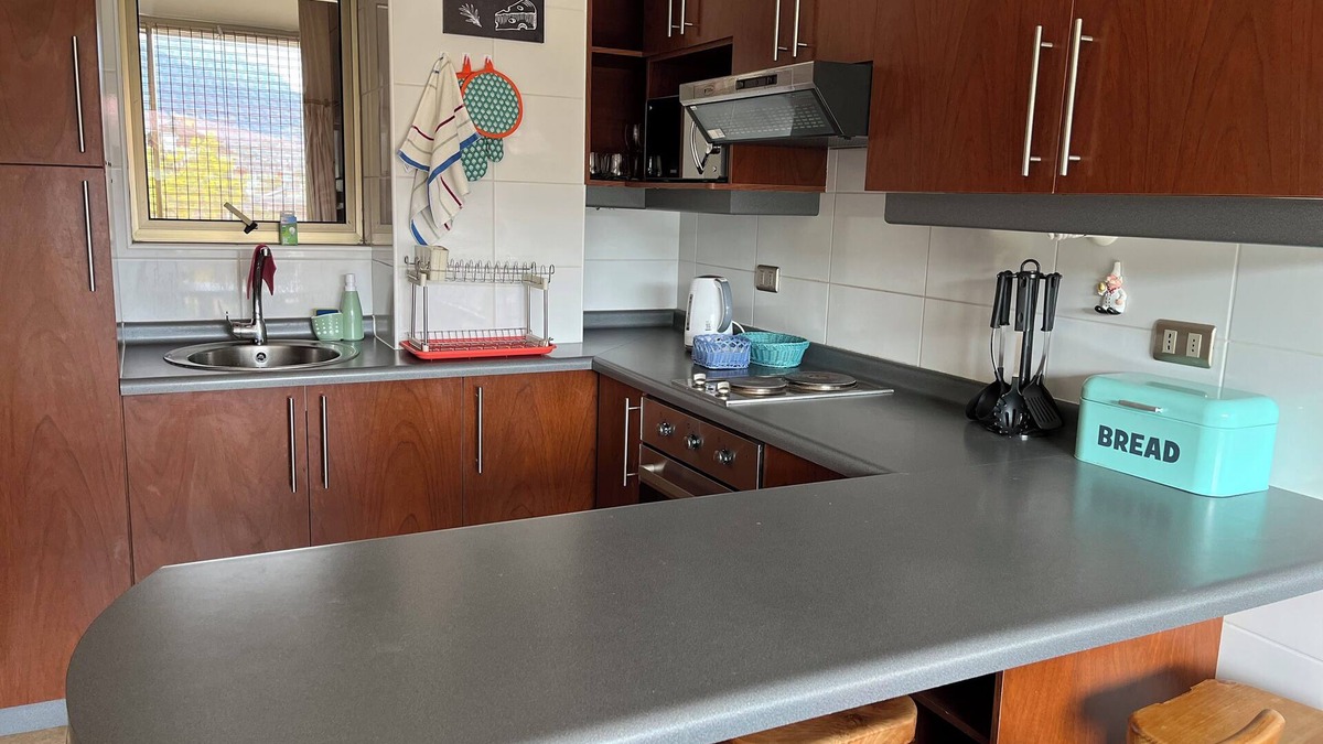 Pucon Apartment | CENTRICO DEPARTAMENTO CON WIFI Y ESTACIONAMIENTO, A PASOS DE PLAYA Y CASINO
