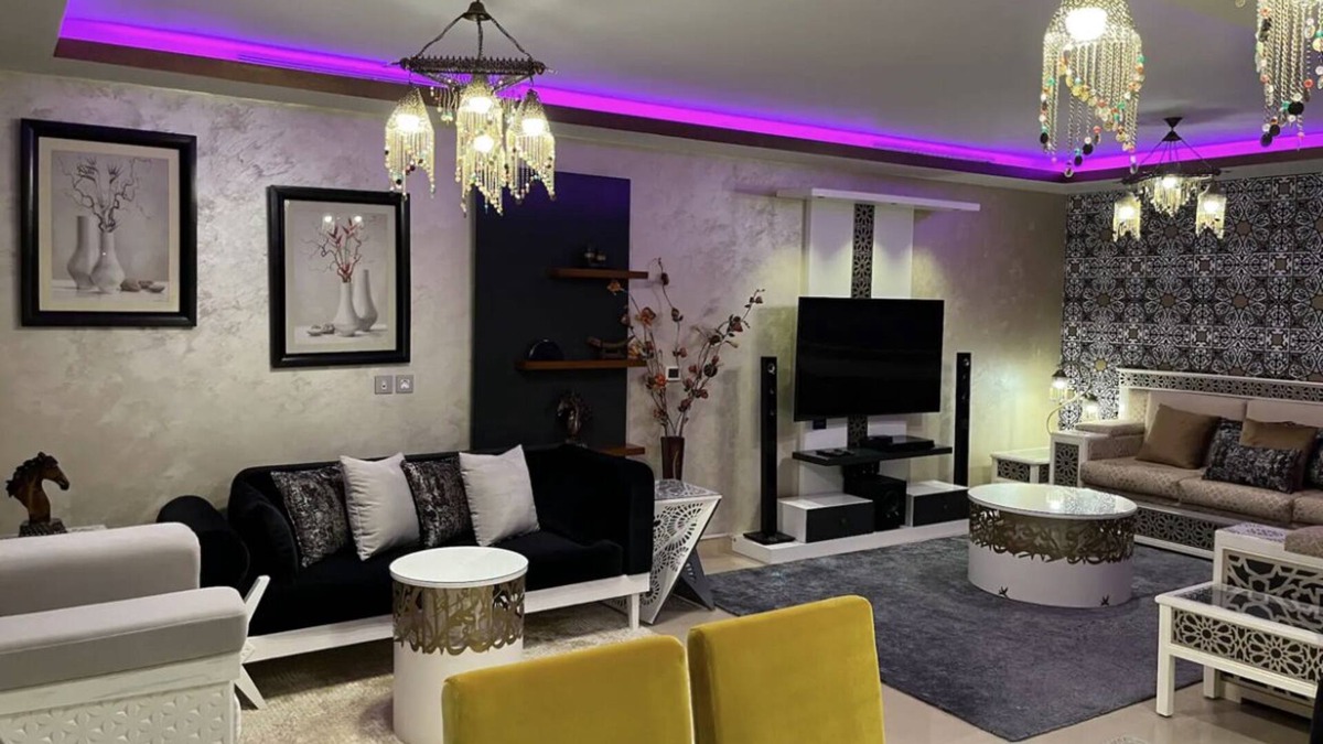 New Cairo Apartment | CFC Exquisite 2BR + Office and Private Garden