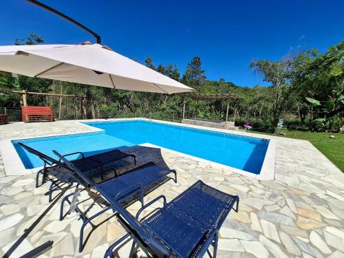 Juquitiba House | Chácara aconchegante com piscina e lazer LT0061