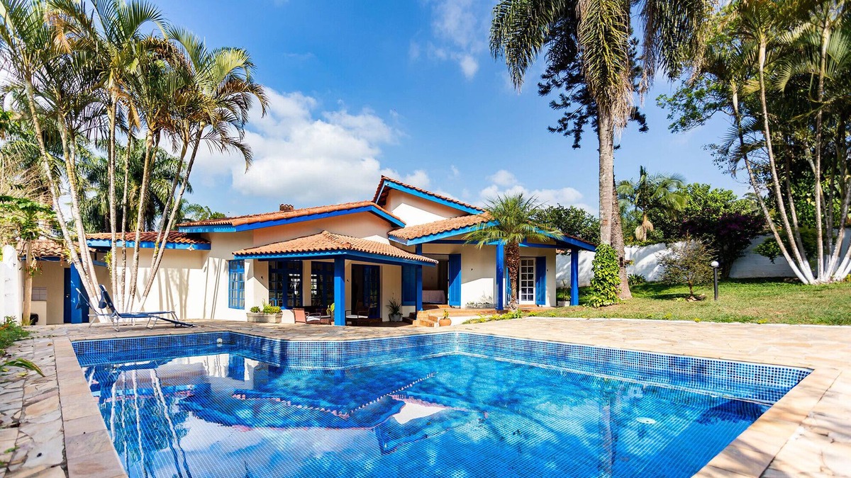 Cotia Cottage | Chácara com piscina, churrasqueira e WiFi em Cotia