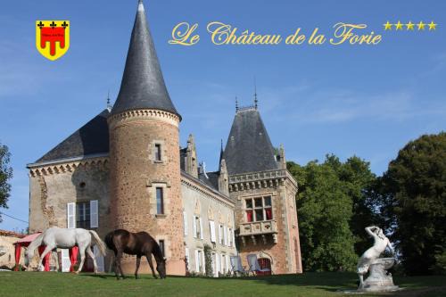 Saint-Etienne-sur-Usson Bed & Breakfast | Château de la Forie
