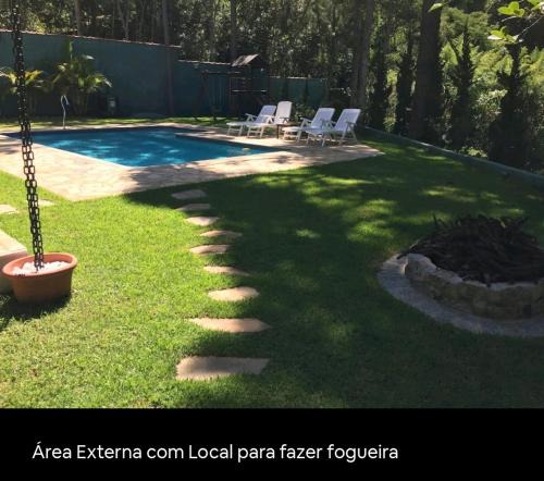 Morro Grande House | Chacara com Piscina Aquecida