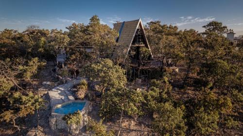 Alto Paraiso de Goias Ski Chalet | Chalé com vistas do vale encantado