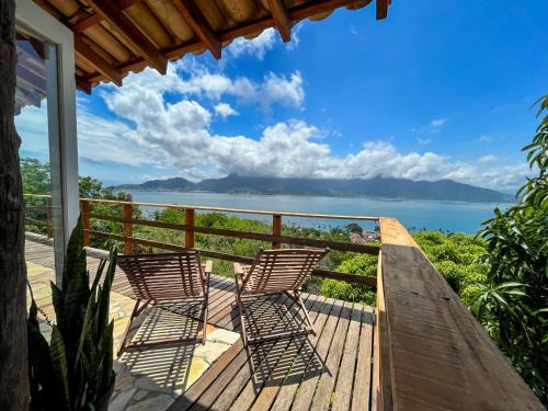 Ilhabela Historical Center House | Chalé com vista para o mar