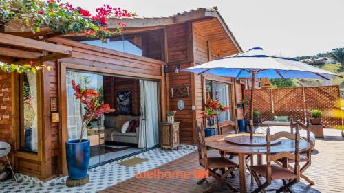 Santa Teresa House | Chale em Santa Teresa com vista Lago e Lareira