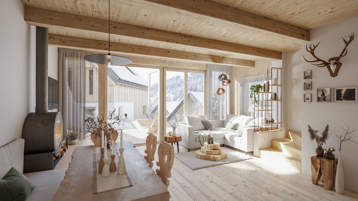 Schonberg Ski Chalet | Chalet #1 with 2 bedrooms and sauna