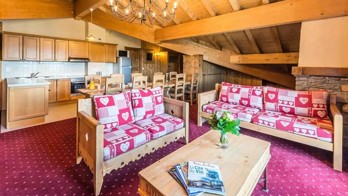 Les Eucherts Apartment | Chalet Altitude - Chalet Résidence Le Refuge * - 5 Room Apartment 8/10 People